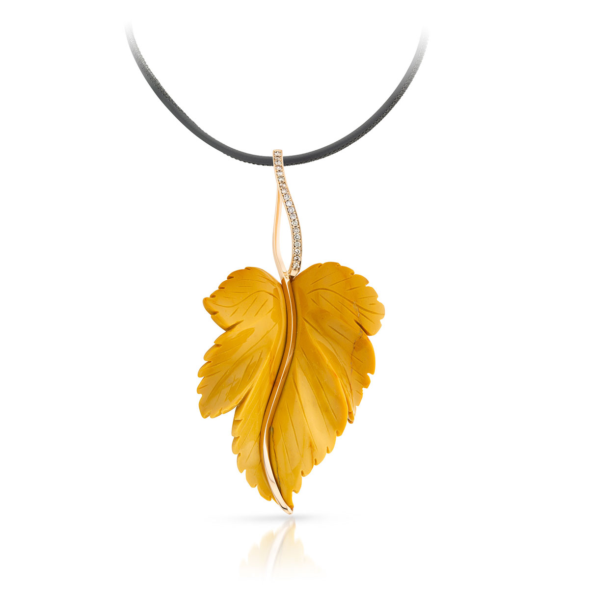 hanger Van Nature, jaspis en briljant
