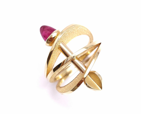 ring Cupido, toermalijn